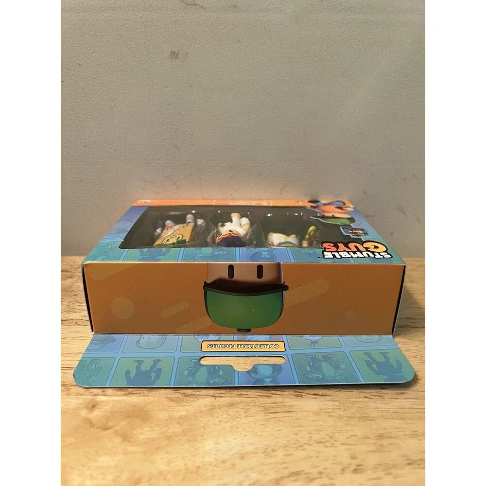 Stumble Guys 3‑Pack New Pharaoh Master Mascot Collectible Figures NEW
